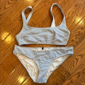 J Crew Seersucker Bikini